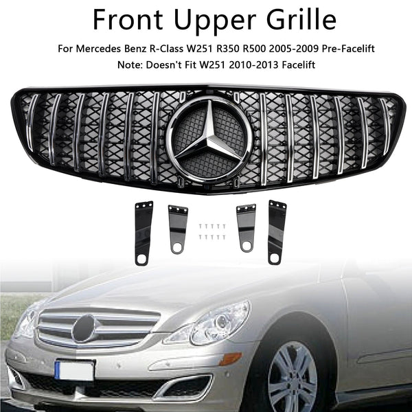 2005-2009 Mercedes-Benz R-Class W251 R350 R500 Front Bumper Grille Grill