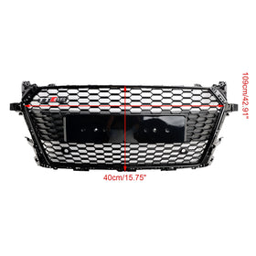 2014-2023 Audi TT MK3 FV 8S RS Style Front Honeycomb Grille Grill Generic