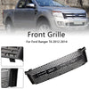 2012-2014 Ford Ranger T6 PX1 Matt Black Front Bumper Grill Grille