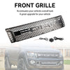 2012-2014 Ford Ranger T6 Matt Black Front Bumper Grill Grille w/ LED Light