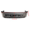 2012-2014 Ford Ranger T6 Matt Black Front Bumper Grill Grille w/ LED Light Generic