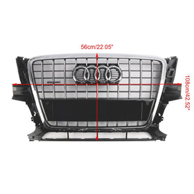 2009-2012 Audi Q5 SQ5 Chrome Front Bumper Grill Grille 8R0853651PT94