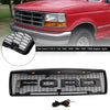 1992-1996 Ford F150 Matte Black Front Honeycomb grade