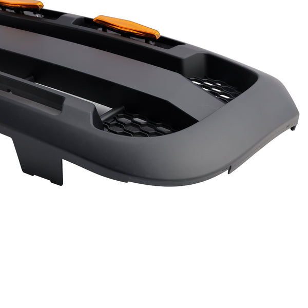 2004-11 Ford Ranger Matt Black Front Bumper Grill Grille s LED Light Generic