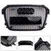 2010-2014 Audi A1 S1 Gloss Black Front Front Leatcomb Bumper Grill Grille Generic