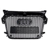 2010-2014 Audi A1 S1 Gloss Black Front Front Leatcomb Bumper Grill Grille Generic