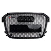 2010-2014 Audi A1 S1 Gloss Black Front Front Leatcomb Bumper Grill Grille Generic