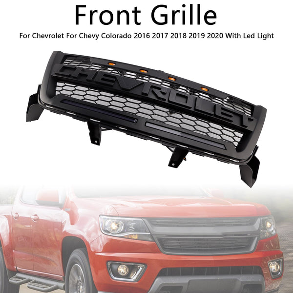 2016-2020 Chevrolet Colorado Grille de calandre de pare-chocs avant mat