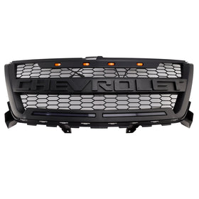 2016-2020 Chevrolet Colorado mattsvart frontstøtfangergrill med//LED generisk