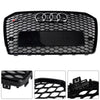 2016-2018 Audi A6 S6 C7 RS6 estilo Front Honeycomb Mesh Grille Grill Black Generic