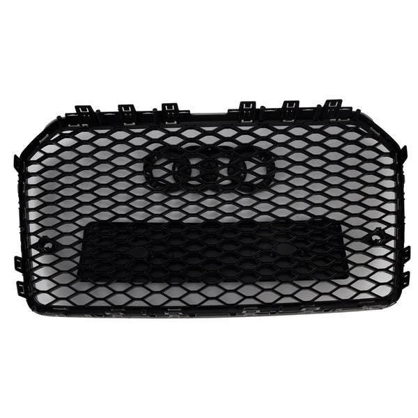 2016-2018 Audi A6 S6 C7 RS6 estilo Front Honeycomb Mesh Grille Grill Black Generic