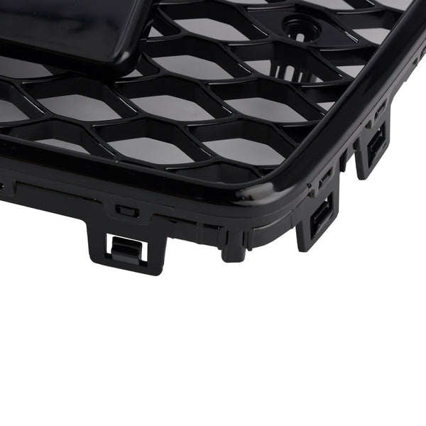 2016-2018 Audi A6 S6 C7 RS6 estilo Front Honeycomb Mesh Grille Grill Black Generic