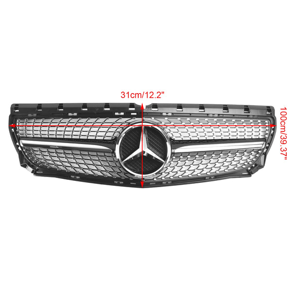 2011-2014 Benz B-klassW246 Diamant främre stötfångargrill A2468850722 Generisk