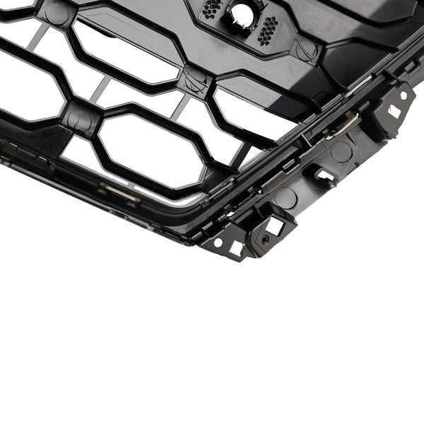 2020-2024 Audi A3 S3 RS3 Style Honeycomb Front Grille Grill Gloss Black