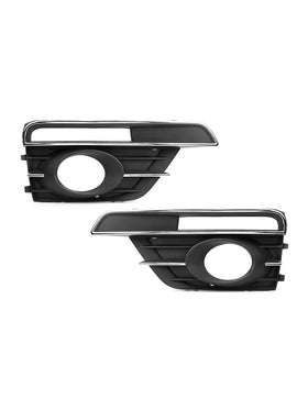 2016-2019 VW Beetle Pair Front Bumper Fog Light Grill Cover Bezel 5C5854661K 5C5854662J Generic