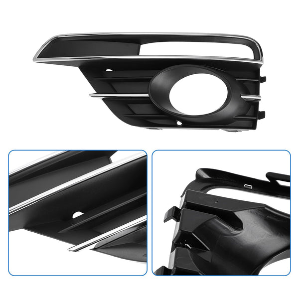 2016-2019 VW Beetle Pair Front Bumper Fog Light Grill Cover Bezel 5C5854661K 5C5854662J Generic