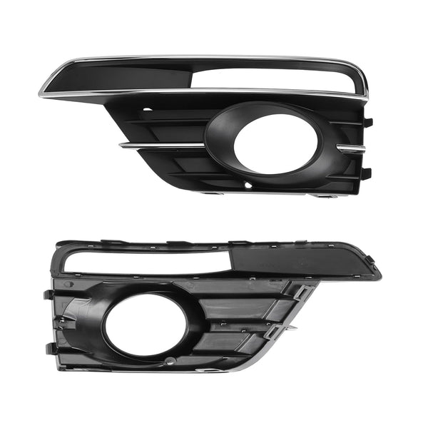 2016-2019 VW Beetle Pair Front Bumper Fog Light Grill Cover Bezel 5C5854661K 5C5854662J Generic