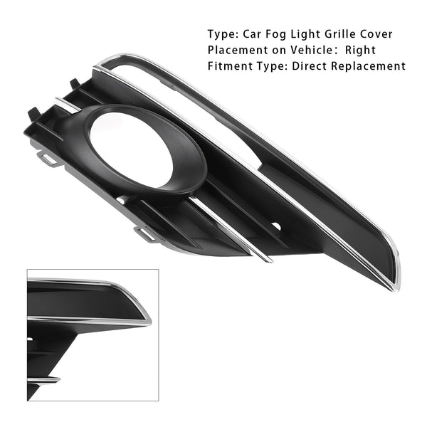 2016-2019 VW Beetle Pair Front Bumper Fog Light Grill Cover Bezel 5C5854661K 5C5854662J Generic