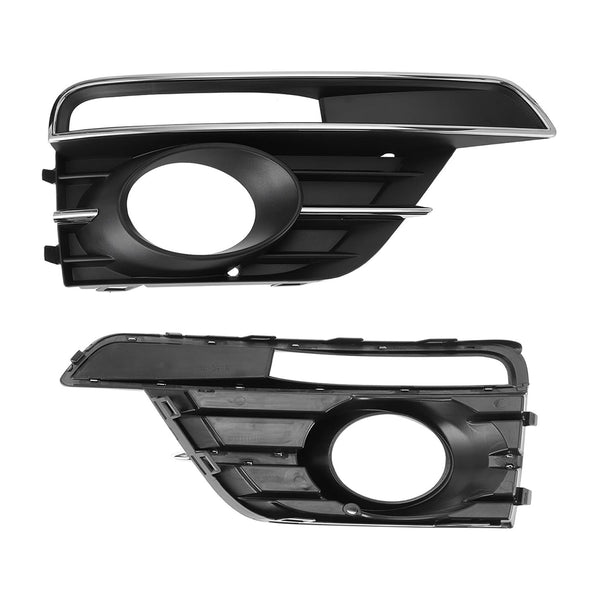 2016-2019 VW Beetle Pair Front Bumper Fog Light Grill Cover Bezel 5C5854661K 5C5854662J Generic