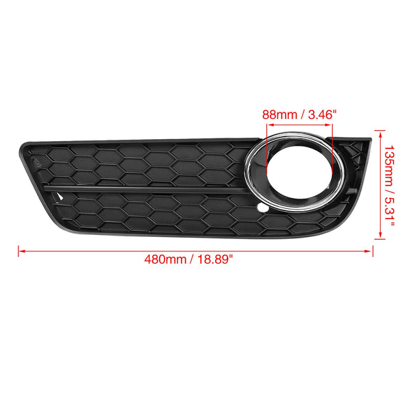 2008–2011 Audi A5 Ein Paar Auto-Nebelscheinwerfergitter 8T0807681 8T0807682 Generisch