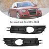 2005-2008 Audi A6 C6 Fog Light Grill Pair L+R 4F0807681A 4F0807682A Generic