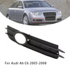 2005-2008 Audi A6 C6 Fog Light Grill Pair L+R 4F0807681A 4F0807682A Generic