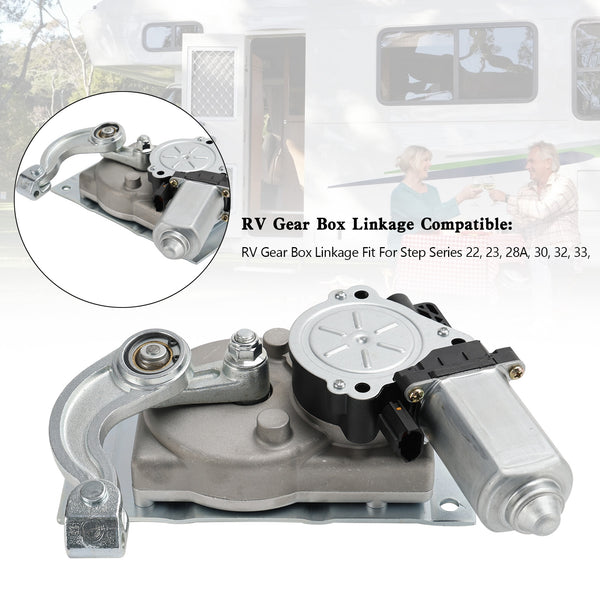 Articulação da caixa de engrenagens RV com motor adequado para etapas elétricas Kwikee Substituir 366043 genérico