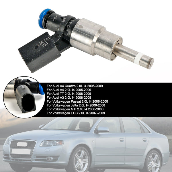 2005-2009 Audi A4 Quattro 2.0L I4 Fuel Injector 06F906036A 0261500020 Generic