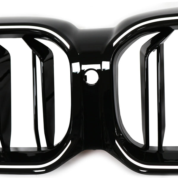 2021-2024 BMW 5-serie G30 G31 G38 dobbel lamell foran nyregriller blank svart Generisk