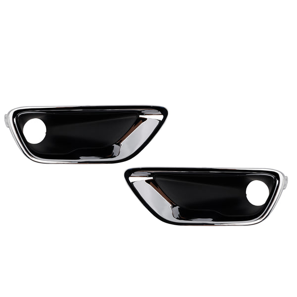 2PCS Front Fog Light Lamp Bezel 68261711AA Fit Jeep Grand Cherokee 2016-2020