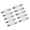 OSRAM 10PCS LETIBULNÍ ŽÁVA LAMPU C5W SV8.5 43MM 12V 5W 6413 Generic