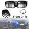 2022-2024 BMW IX3 G08 LCI Dobbel Lamell Svart Nyre Grill Grill Generic