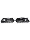 2013-2017 Audi Q5 S-Line SQ5 Black Front Bumper Fog Light Grill Grille 8R0807681S 8R0807682N 8R0807682N 8R0807681S Generic