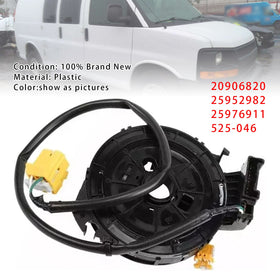 Clock Spring 20906820 For Chevrolet Express GMC SAVANA 2500 3500 2010-2017
