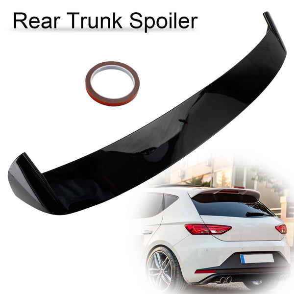 2017–2022 SEAT Ibiza 5DR MK5 6F Gloss Black Rear Boot Roof Spoiler Generic