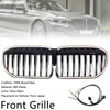 2019-2022 BMW 7-serie G11 G12 Enkel lamell glans sort frontgrill Generisk