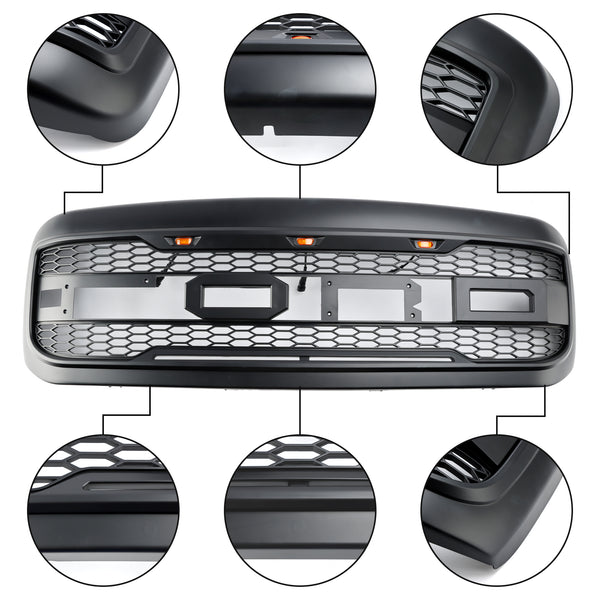 Raptor Style Grill Grille Fit Ford F250 F350 F450 F550 1999-2004 Super Duty
