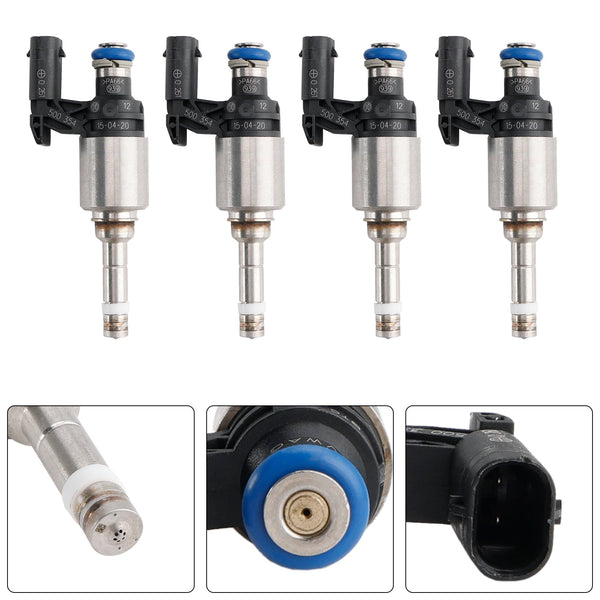 Volkswagen Beetle Golf Jetta Tiguan 4pcs Fuel Injector 04E906036Q 0261500374