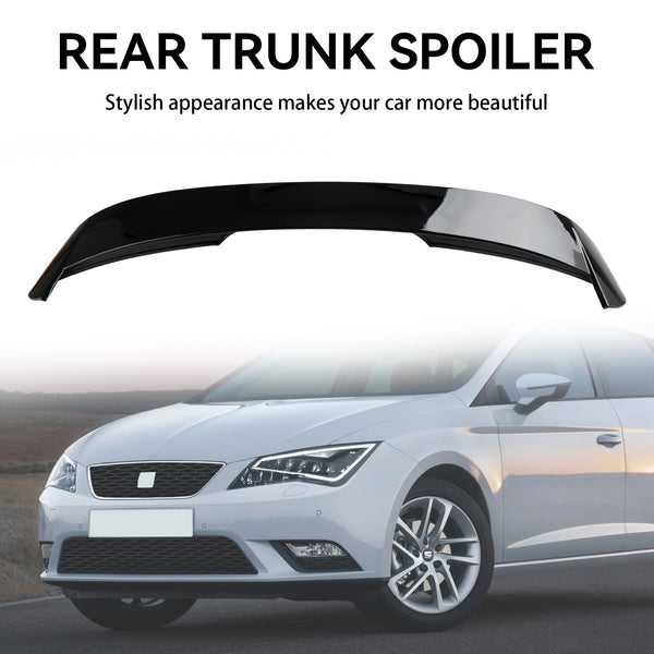 2012-2020 Seat Leon MK3 5F 5-deurs glanzend zwart kofferbak dakspoiler algemeen