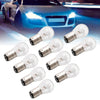 OSRAM 10PCS Car Light Tubular Lamp bulb P21/5W BAY15D 12V 21/5W 7528 Generic