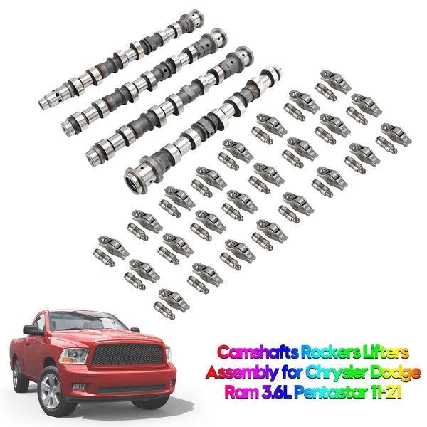 2019-2021 Ram 1500 Classic Árboles de levas Rockers Lifters Asamblea 5184377AG 5184378AG Genérico