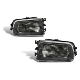 1997-2000 BMW E39 5 Series 528i 540i Pair Front Bumper Fog Light Lamps Without Bulbs 63178360575 63178381977 Generic