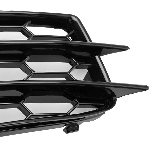 2009-2012 Audi A3 8P S-Line Honeycomb Front Bumper Fog Light Grille Cover 8P0807682