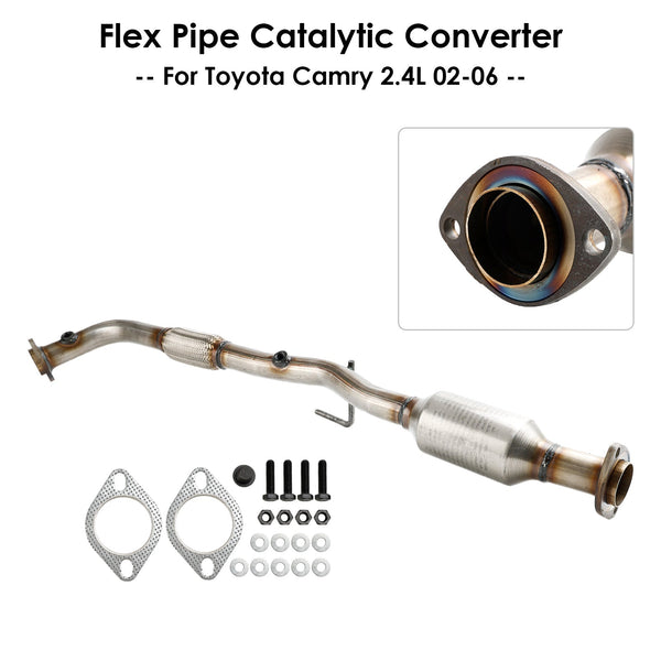 Convertisseur catalytique à tuyau flexible Toyota Solara 2004-2006 2,4 L générique