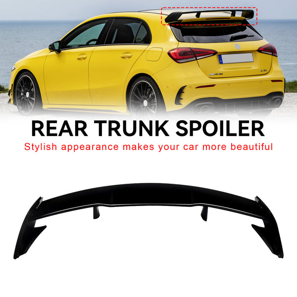 2013-2018 Mercedes Benz A Class W176 AMG Style Black Rear Roof Spoiler Wing Generic