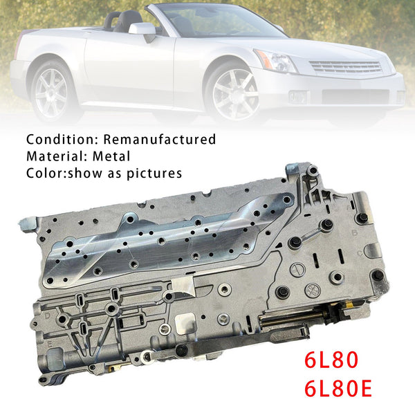 6L80 6L80E Valve Body+Transmission Control Module & Solenoid For Sierra 1500