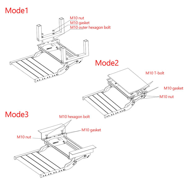 Manuelle, ausziehbare, herunterklappbare Trittstufe aus Aluminium für Wohnmobile, Wohnmobile, Wohnmobile, Wohnwagen, Generic