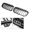 2018-2021 BMW 2-serie F45 F46 2PCS Glanzend zwart Niergrille vooraan Generiek