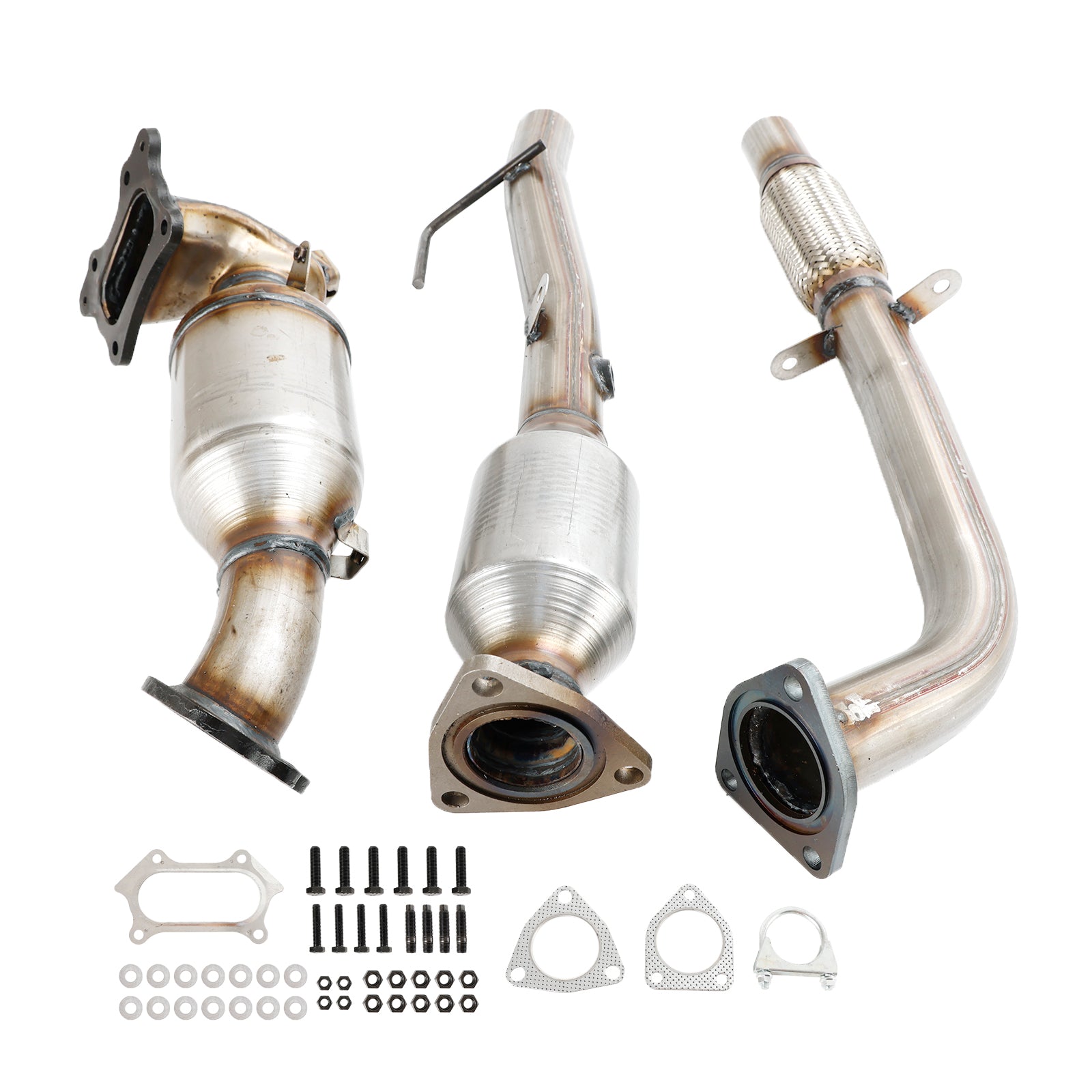 2013-2017 Honda Accord 2,4L frontmanifold & katalytisk omformer bak