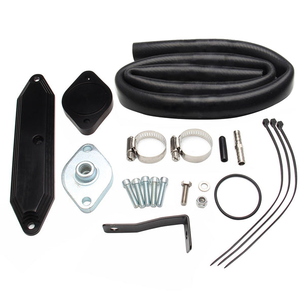 Tubo de escape silenciador de 4 pulgadas + kit de eliminación EGR para Ford F250 F350 F450 Super Duty genérico 11-22 6.7L